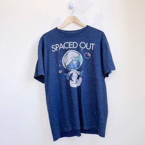 Smurfs Spaced Out Graphic Tee